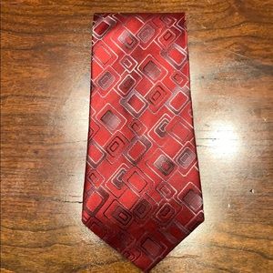 Claiborne silk tie